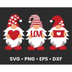 valentines day svg | gnomes svg | valentines gnomes svg