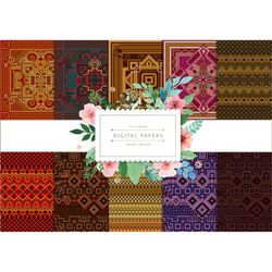 digital papers ornamental seamless patterns | graphic resources printable,scrapbook papers,background design,pattern des