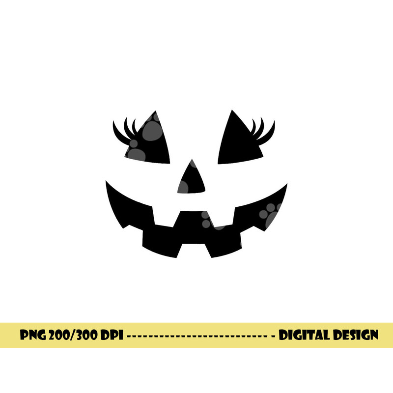 Jack O Lantern Eyelashes Pumpkin Face Halloween Women Girls  png,sublimation copy.jpg