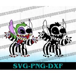 lydia svg, stitch svg, beetle juice svg, strange and unusual svg, halloween svg, spooky png, horror svg, digital downloa
