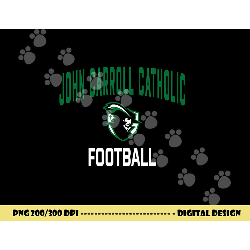 John Carroll Catholic High School Cavaliers Football png, sublimation copy.jpg