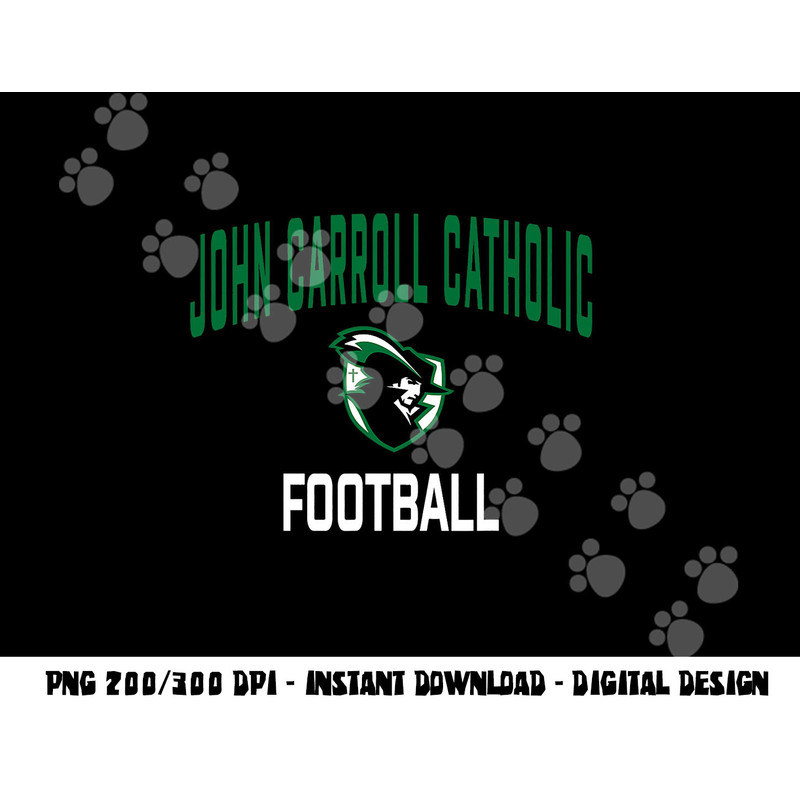 John Carroll Catholic High School Cavaliers Football png, sublimation copy.jpg