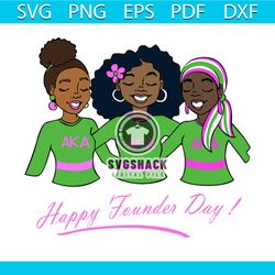 happy founder day, aka sorority gift, aka sorority svg, aka svg
