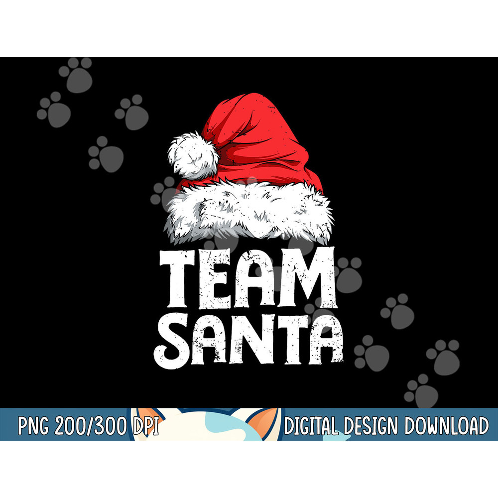 Team Santa Christmas Squad Family Matching Pajamas Boys Men Short Sleeve png, sublimation.jpg