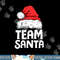 Team Santa Christmas Squad Family Matching Pajamas Boys Men Short Sleeve png, sublimation.jpg