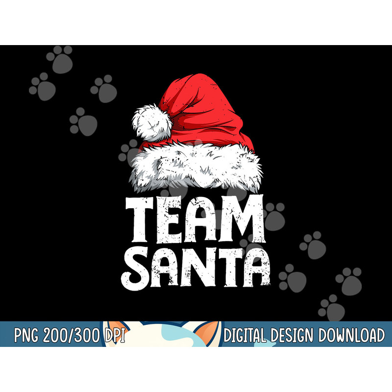 Team Santa Christmas Squad Family Matching Pajamas Boys Men Short Sleeve png, sublimation.jpg