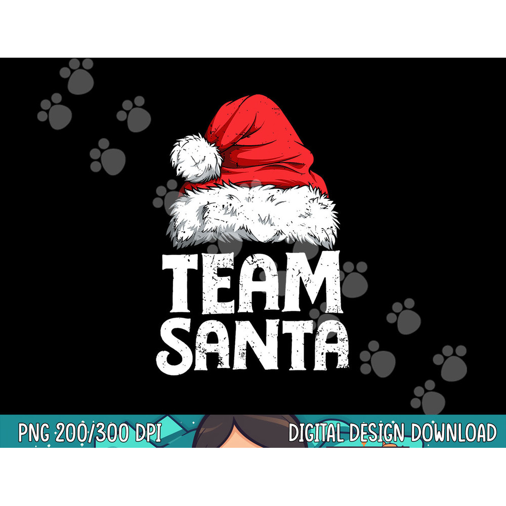 Team Santa Christmas Squad Family Matching Pajamas Boys Men Short Sleeve png, sublimation.jpg