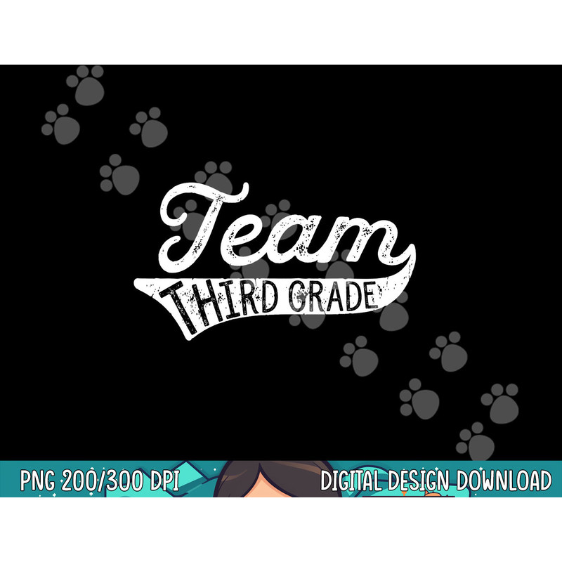 Team Third Grade Tshirt - Student Teacher Back to School Tee copy.jpg