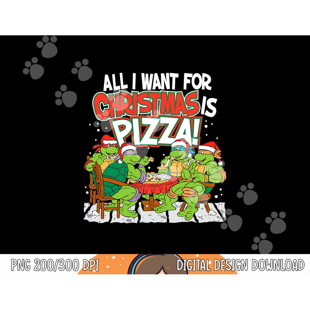 Teenage Mutant Ninja Turtles Pizza For Christmas png, sublimation copy.jpg
