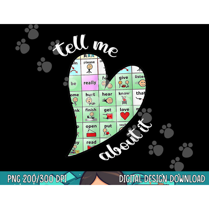 Tell Me About It Speech Pathology AAC Sped Teacher png, sublimation copy.jpg