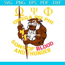 omega psi phi son of blood and thunder, omega psi phi, omega gift