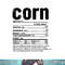 Thanksgiving Corn Nutritional Facts png, sublimation.jpg