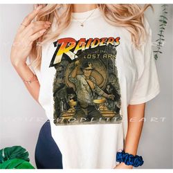 adult shirt - indiana jones adventure-vintage style shirt-movie shirt