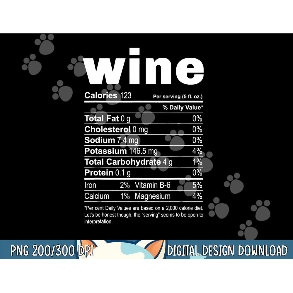 Thanksgiving Wine Nutritional Facts Funny Costume png, sublimation copy.jpg