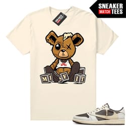 travis low reverse mocha 1s to match sneaker match tees sail 'misfit teddy'