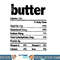 Thanksgiving Xmas Costume Nutrition Facts Butter png, sublimation copy.jpg