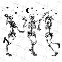 dancing skeletons halloween svg, skeletons halloween svg, skeletons dancing svg, dancing halloween svg, skeletons svg