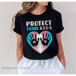 protect trans kids rainbow transgender lgbt pride t-shirt, support trans youth, trans awareness t-shirt,transgender prid
