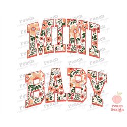 Floral Mini Baby PNG, Retro Mini Png, Boho Mini Png, Mini Baby Sublimation Png, Floral Sublimation, Mothers Day Gift, Su