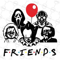 friends horror svg horror movie svg halloween horror svg horror movie killers svg horror team friends halloween svg hall