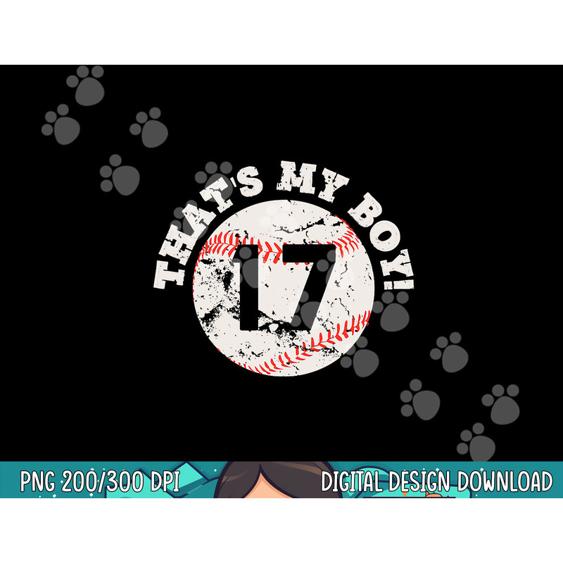 That s My Boy 17 Baseball Player Mom or Dad Gift png, sublimation.jpg