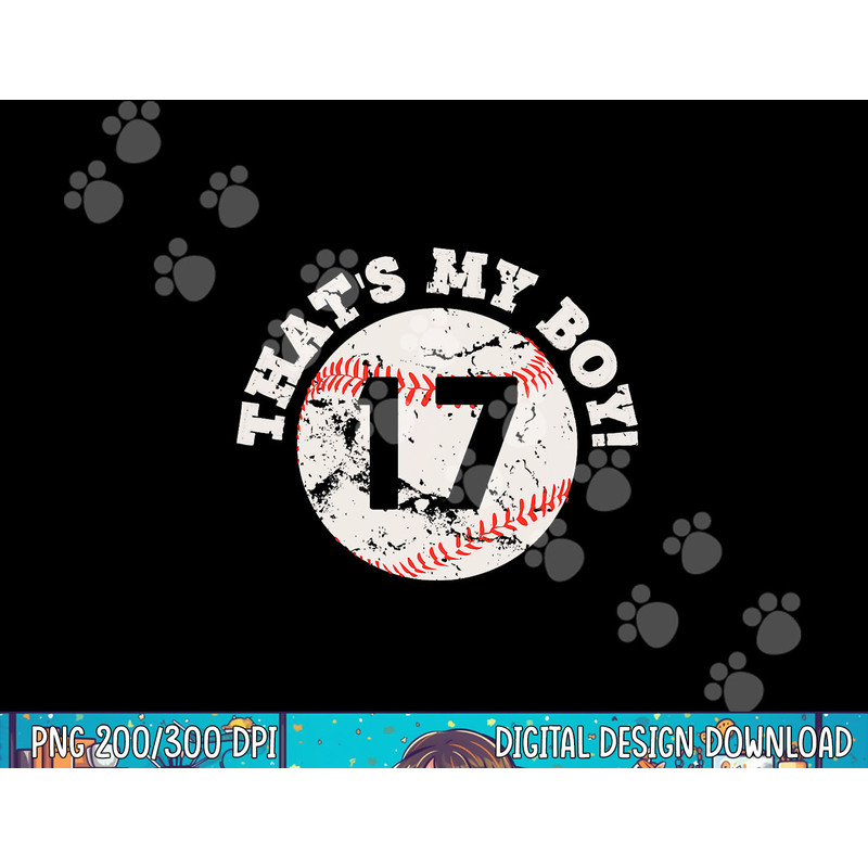 That s My Boy 17 Baseball Player Mom or Dad Gift png, sublimation.jpg