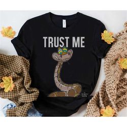 disney the jungle book kaa trust me snake poster t-shirt, disneyland epcot family vacation birthday shirt, magic kingdom