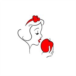 snow white - snow white - svg download file - plotter file - plotter cricut