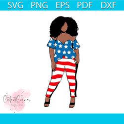 black woman america svg, melanin svg, afro girl svg, black girl svg, beautiful svg