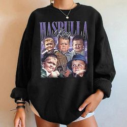 vintage king hasbulla t-shirt, hasbulla homage sweatshirt, mini khabib tee, hasbulla magomedov merch