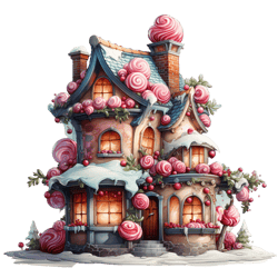 fantasy delicious christmas house png no 8
