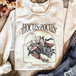 hocus pocus sweatshirt, sanderson sisters sweatshirt, halloween witches, halloween party sweatshirt,