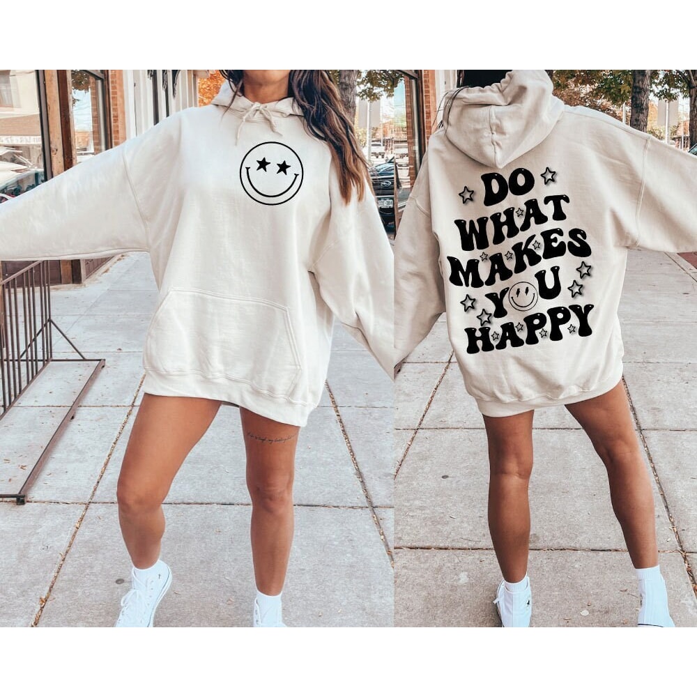 Do what makes you happy svg, Wavy text letters, Vintage shirt, Popular sayings, Trendy svg, EPS PNG Cricut Instant Download - 1.jpg