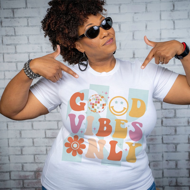 Good Vibes Only SVG PNG Sublimation, Hippie svg, Good vibes svg, Flower power svg, Retro svg, Inspiration svg, Positivity svg, Cricut - 5.jpg