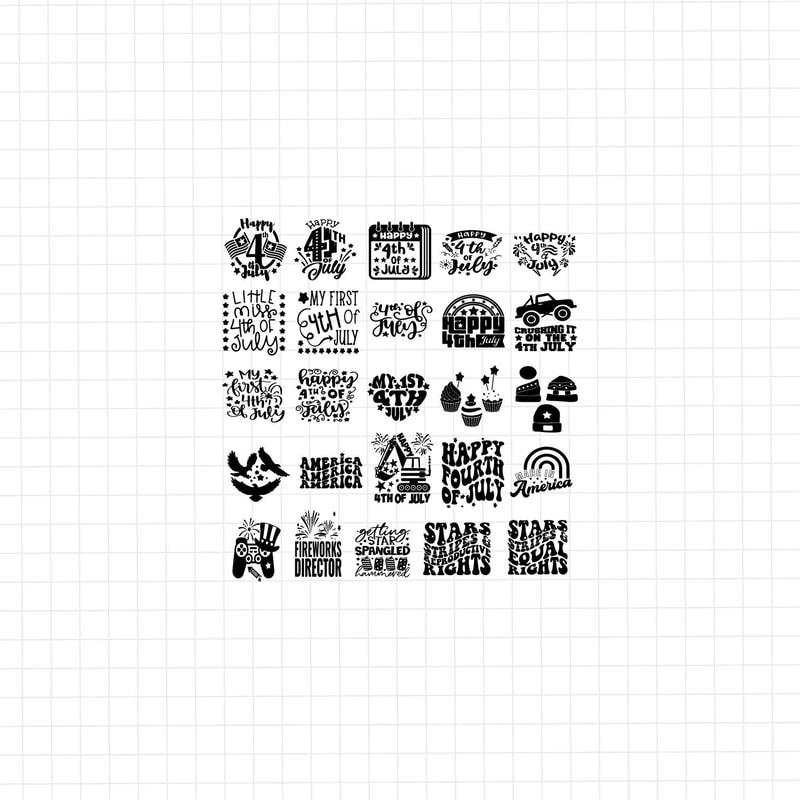 Retro 4th of July svg bundle, fourth of july svg, usa svg, america svg, patriotic svg, independence day svg, american flag svg, cricut - 1.jpg