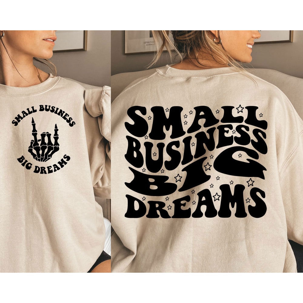 Small Business Owner svg png, Small Business Big Dreams Svg Png, Entrepreneur svg png, Sublimation, cut file - 2.jpg
