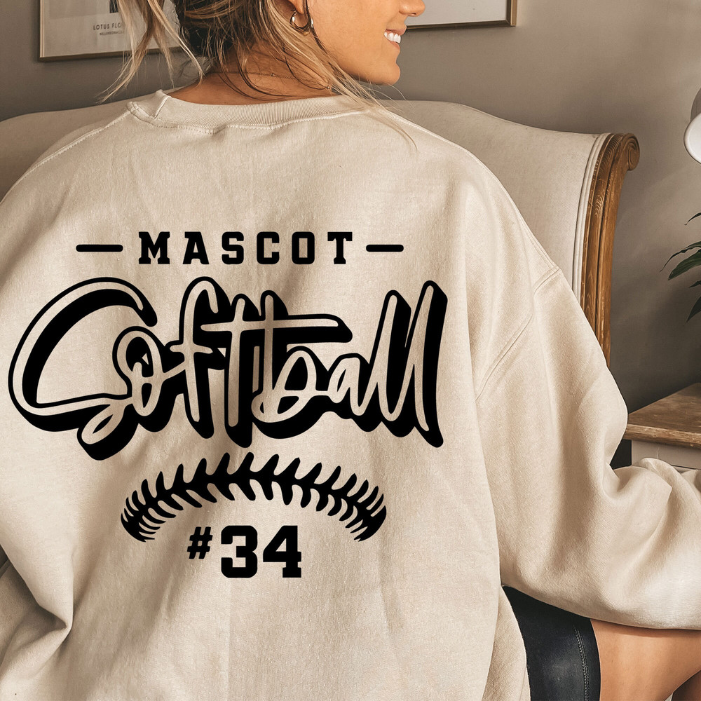 Softball Team Template Svg, Png Dxf Eps, Cricut Cut File, Softball Team Shirts, Logo, Silhouette, Sublimation, Design for Backdrop, Banner, - 2.jpg