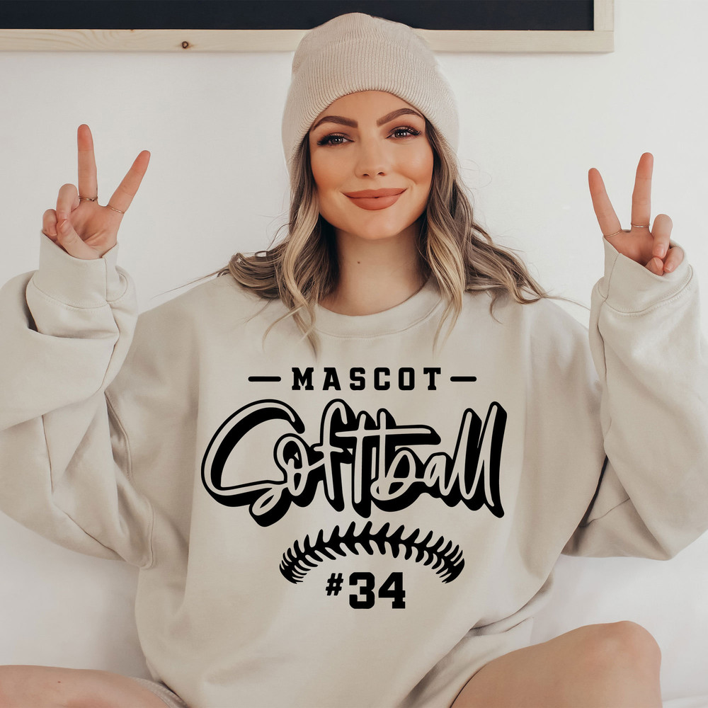 Softball Team Template Svg, Png Dxf Eps, Cricut Cut File, Softball Team Shirts, Logo, Silhouette, Sublimation, Design for Backdrop, Banner, - 3.jpg