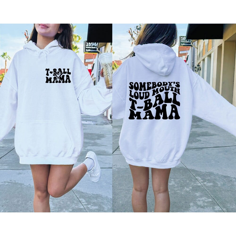 Somebody's Loud Mouth T-Ball Mama Png Svg, T-ball Mom Svg Png, Funny T-ball Melting T-ball Sublimation Cut File - 2.jpg