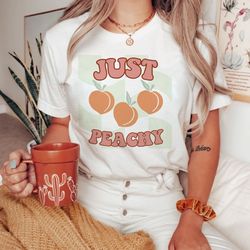 summer sublimation just peachy png shirt design
