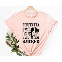 perfectly wicked disney halloween shirt, disneyland shirt, disney witch shirt, funny halloween shirt, halloween party ou