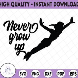 disney peter pan svg , never grow up svg, never grow up disney svg , disney never grow up, never grow up onesie, peter