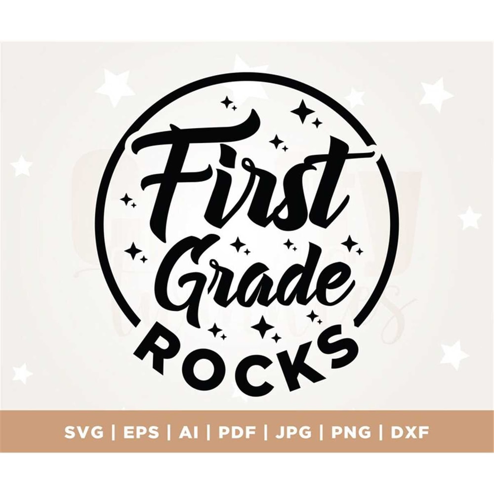 My Grade One Rocks 1st Grade Rocks svg, back to school svg, rocks svg, grade ro | Inspire ...