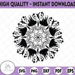 peter pan mandala disney svg, disney mickey and minnie svg,quotes files, svg file, disney png file, cricut, silhouette.