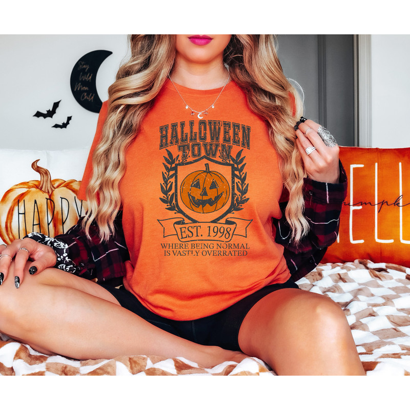 Halloween Town Est 1998 Sweatshirt, Halloweentown Shirt, Pumpkin Halloweentown Shirt, Halloween Gifts, Halloweentown University Shirt - 2.jpg