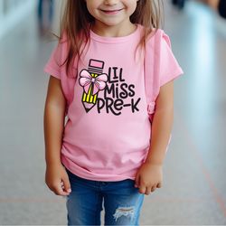 little miss pre -k shirt, comfort little miss pre -k shirt, back to school shirt, school shirt, pre-