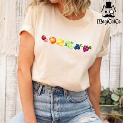 fruity shirt, pride month shirt, subtle lgbtq shirt, lesbian fruity, pride ally shirt, queer shirt, bisexual, trans righ