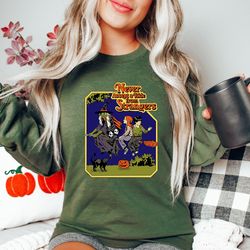 never accept a ride from strangers shirt, halloween witch shirt, funny halloween sweatshirt, horror