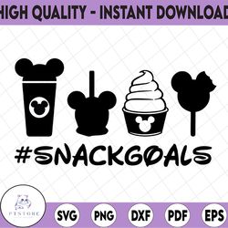 mickey snackgoals svg, disney snacks svg, disney svg, snack goals svg, mickey snackgoals clipart, party svg for cricut