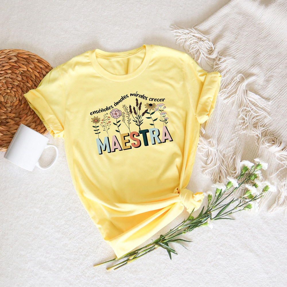 Spanish Teacher Shirt, Cultivando Bilingues Shirt, Maestra Shirt, Dual Language Crew, Bilingual Teacher Shirt, Spanish Teacher Gifts - 3.jpg